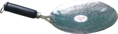 A S Enterprises Pure Iron Bindi tawa, Handmade loha Iron lokhand roti/chapati/parata tawa 2 kg Tawa 22 cm diameter