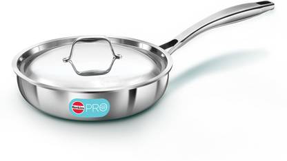 Hawkins Pro Frying Pan (PSF22S) Fry Pan 22 cm diameter with Lid 1 L capacity