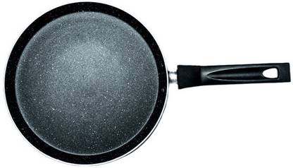 DAIFORT 3 Layer Nonstick Coated Flat Tawa Pan, Ergonomic Grip Handle, Non Induction Base Tawa 28 cm diameter
