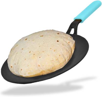 castify Pre Seasoned Cast Iron Roti/Chapati/Phulka Tawa without silicone Handle Tawa 26 cm diameter