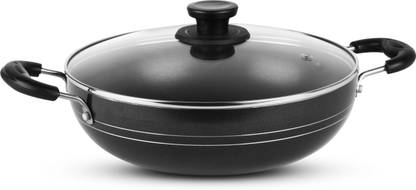 Greenchef RIO Kadhai 24 cm diameter with Lid 2 L capacity