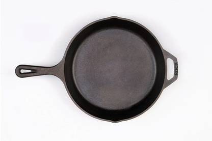 Rock Tawa Rock Tawa Cast Iron PAN Pre-Seasoned Cast Iron Skillet Fry Pan 30.4 cm diameter 2.4 L capacity