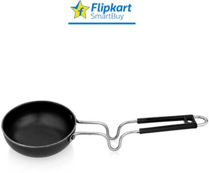Flipkart SmartBuy Superior Quality Heavy Base Iron Tadka Pan [12 cm] 1 - Long Handle Tadka Pan 12 cm diameter 0.5 L capacity