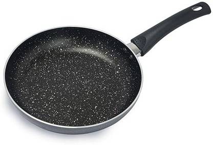 HM EVOTEK Non Stick Dual Coating Fry Pan Aluminium Cookware with Stainless Steel Lid K05 Non-Stick Coated Cookware Set