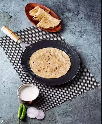 Monika enterprises IRON ROTI TAWA PARATHA ,CHAPATI TAWA ROCK TAWA GOOD QUALITY STRONG TAWA Tawa 27 cm diameter