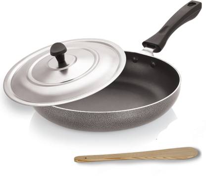 iVBOX Ultima- (No-Induction Bottom) Cookware Fry Pan 24 cm diameter with Lid 2 L capacity