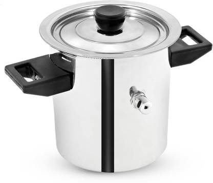 Fortuna 1.5 Litre Stainless Steel Milk Boiler | Milk Pot with Lid | Milk Cooker Boiler Pot 17 cm diameter 1.5 L capacity with Lid