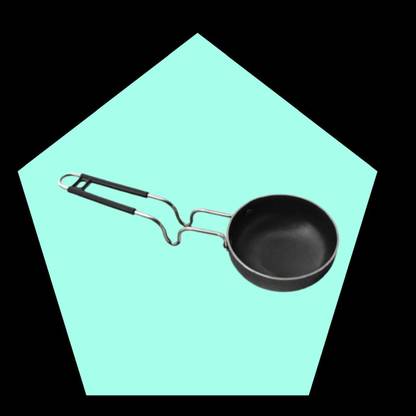 CreationZone Durable Non Stick Tadka Fry Kadai Fry Kadai Size 69 Tadka Pan 12 cm diameter 0.4 L capacity