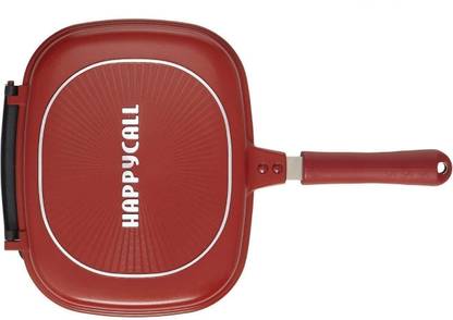 HR SOPPY Happy Call Double Sided Multi Purpose Nonstick Grill Pan Cookware Set