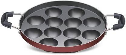 RBGIIT Non Stick Appam Patra with Lid and Side Handle RK-2 Paniarakkal with Lid 0.1 L capacity 23.5 cm diameter