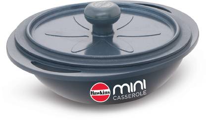 Hawkins Die-Cast Mini Round with Glass Lid (MCRG75) Cook and Serve Casserole