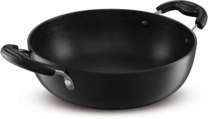 KENT Hard Anodised Kadhai 24 cm diameter 2.8 L capacity
