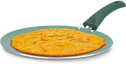 The Better Home Harmony Series (24 cm) Non Stick Roti Tawa with Riveted Handle|Scratch Resistant Tawa 24 cm diameter with Lid