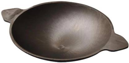 Thaimart Cast Iron Appam Pan/Appa Kadai/Appe/Appachatti/Vellapam Pan Appachatty 0.1 L capacity 22 cm diameter