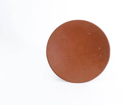The Kumbhar Clay Tawa For Making Roti Earthen Tawa made of Clay Tawa 23 cm diameter
