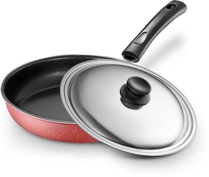 Jensons Fry Pan 22 cm diameter with Lid 1.2 L capacity
