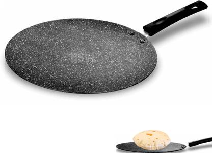 NSVL Non-Stick Concave Tawa, Roti Tawa, Nonstick Flat Tawa for Roti Tawa 26.5 cm diameter