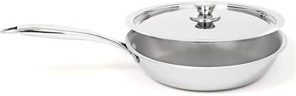 Vardaan TRYPLY FRYPAN 22 Fry Pan 22 cm diameter with Lid 1.5 L capacity
