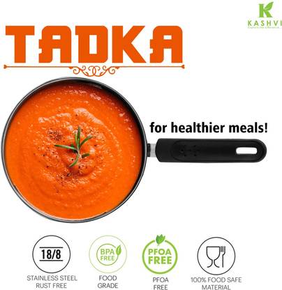 Kashvi Premium Tadka Pan Tadka Pan 26 cm diameter 3.5 L capacity