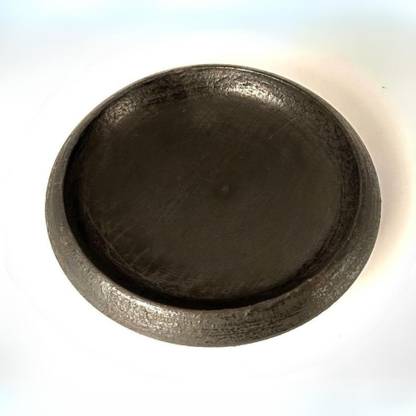 craafted Pathiri/Appam Chatti/Pan | Round Bottom | Clay Pot/Earthen/Mud/Mitti Handi Appachatty 1 L capacity 28 cm diameter