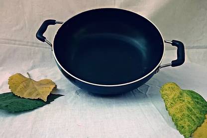 Daman Enterprises SURYA Kadhai 23 cm diameter 2.5 L capacity Kadhai 12 cm diameter 2.5 L capacity