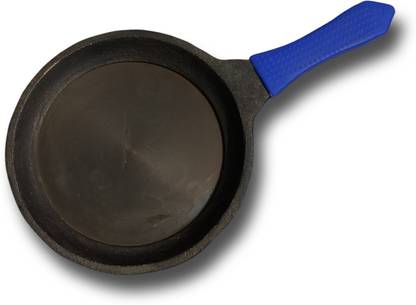 Sai Traditionals Sai Traditionals Cast Iron Seasoned Omelette Pan 7.5 inch Flat Pan 19.05 cm diameter 1 L capacity