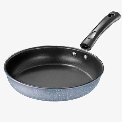 Modern Essentials Premium Iron Grey Non stick Frypan | Frying Pan| Pot Pan Fry Pan 22 cm diameter 1.2 L capacity