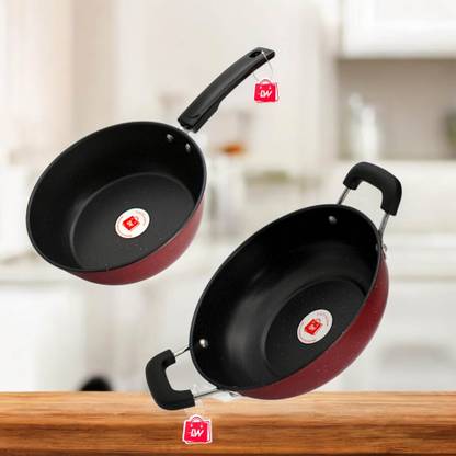 LAZYwindow LAZYwindow Superior Quality Nonstick Sauce Pan 20 cm diameter 1.25 L capacity