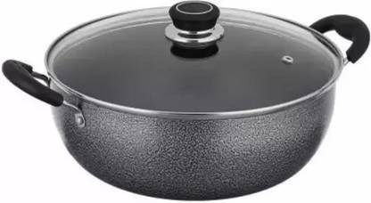 bluline Kadhai 24 cm diameter with Lid 2.5 L capacity