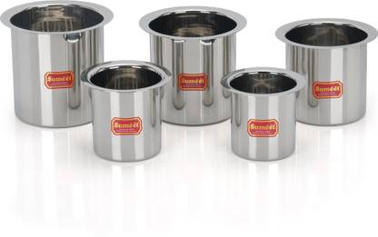 Sumeet Pot 14 cm, 14.4 cm, 15.6 cm, 16.7 cm, 17.2 cm diameter 1.15 L, 1.45 L, 1.8 L, 2.25 L, 2.7 L capacity