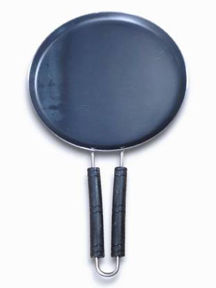 Nakshathra - PURE IRON TAWA WITH GRIP HANDLE - Tawa 24.5 cm diameter