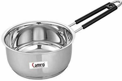 Camro Stainless Steel Extra Deep Sauce Pan Sauce Pan 20.5 cm diameter 3 L capacity