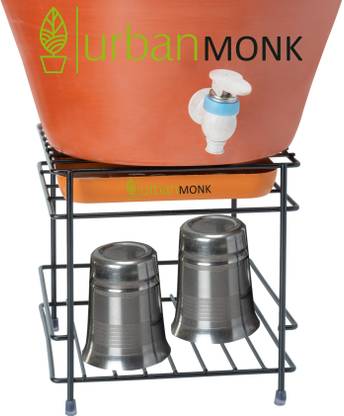 अर्बनमोंक Matka Stand for Water Pot (Pot & Glass Not Included) | Filter Stand | रसोई रैक