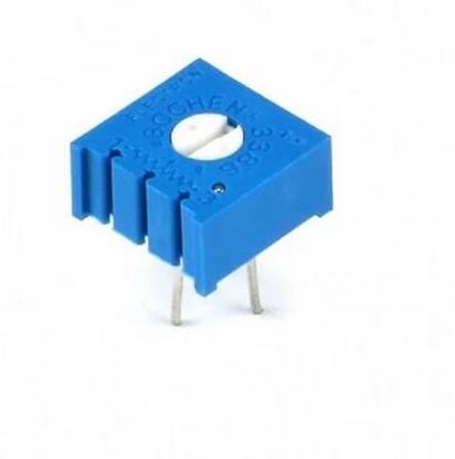 NexElectronic 500K (3386P) Trimpot Trimmer Potentiometer (Pack of 10) Trimmer Potentiometer