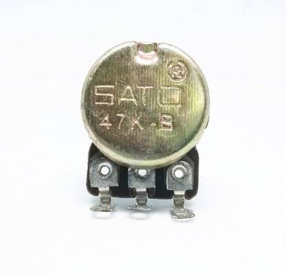 Ihc 47K Potentiometer With Knob (Large) (pack of 10) Trimmer Potentiometer