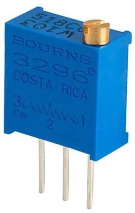 NexElectronic 1M Multiturn Trimpot Trimming Potentiometer (Pack of 10) Trimmer Potentiometer