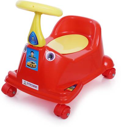 STROMMI Baby Potty Seat Scooter Style with Wheel Potty Box