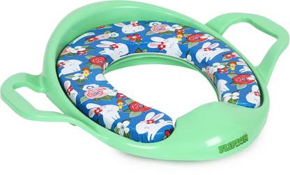 FLIPZON Baby Cushioned Potty Seat, Toilet Comfortable Seat with Handle Potty Seat