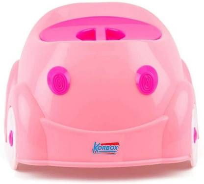 Peapod oilet Trainer Baby Potty Seat with Handle and Back Support for Western Toilet Potty Seat