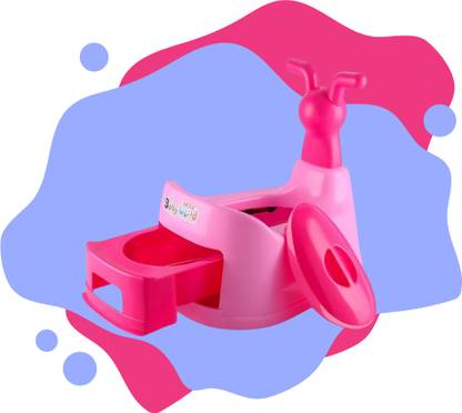 Maxwell Potty Training Set for Boys and Girls Includes with Tray & Closing Lid Potty Seat