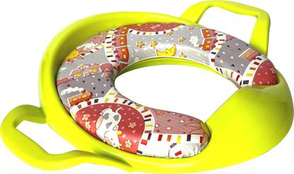 Toysry Cushioned Baby Potty Seat With Grab Handles Potty Seat