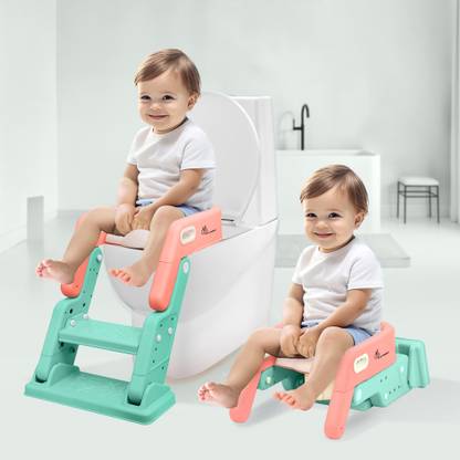 R for Rabbit Hilltop Booster Potty Step Stool for Kids | Easy Installation & Multifunctional Potty Seat