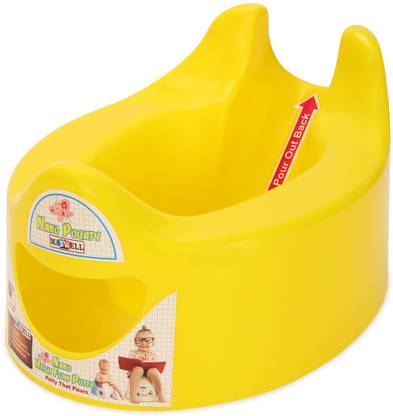 FortunShop Baby Child Mini Potty Training Toilet White Closing Lid Potty Seat