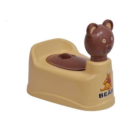 KORBOX Baby Potty Seat Poppins Bear Style with Drawer and lid for Hygine Potty Seat
