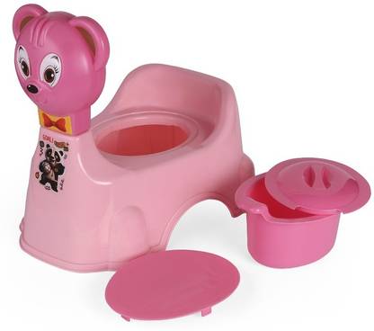 Nabhya Cat Face Baby Potty Training Seat for Kids,With Removable Bowl & Lid Potty Box
