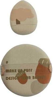 Trendy MAKEUP POWDER PUFF COMBINATION