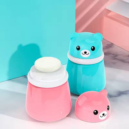Millionminds 2pcs Baby Powder Puff | Baby Powder Puff With Box