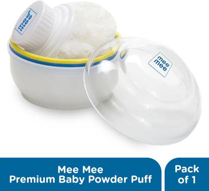 MeeMee Baby Premium Powder Puff_Blue