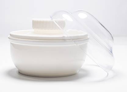 nvisan Powder Puff with Box and Container for New Born Baby and Kids