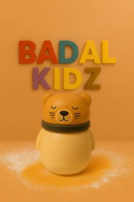 Badal Kids Panda Baby Powder Puff | Soft Talcum Powder Applicator for Newborns & Kids |